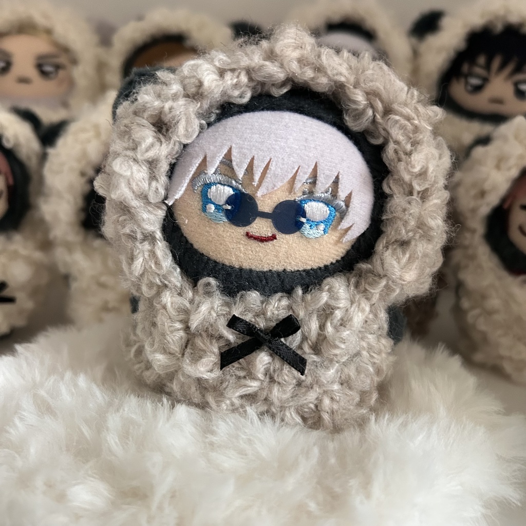 ぬい服 ちみけも マスコット ひつじの着ぐるみ