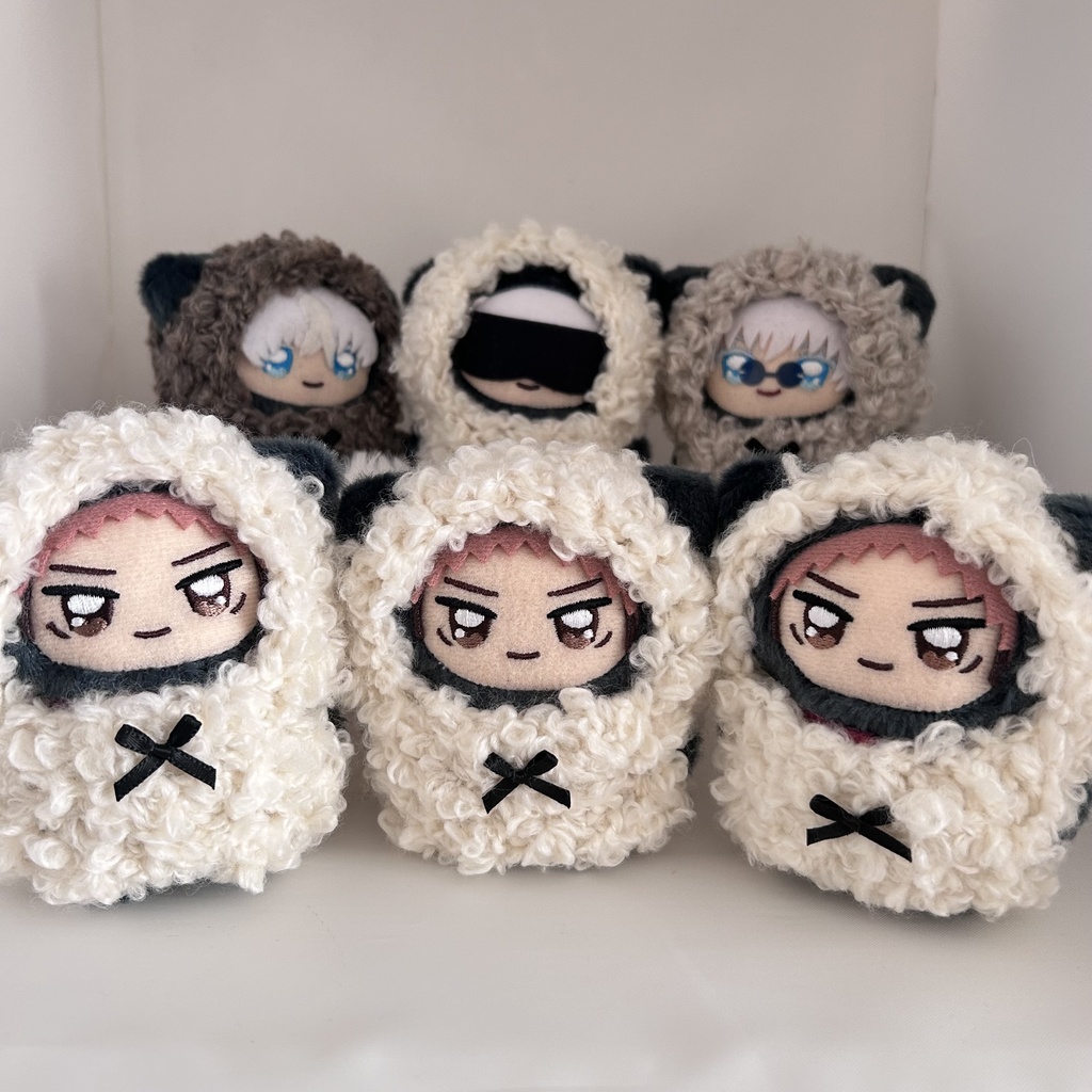 ぬい服 ちみけも マスコット ひつじの着ぐるみ