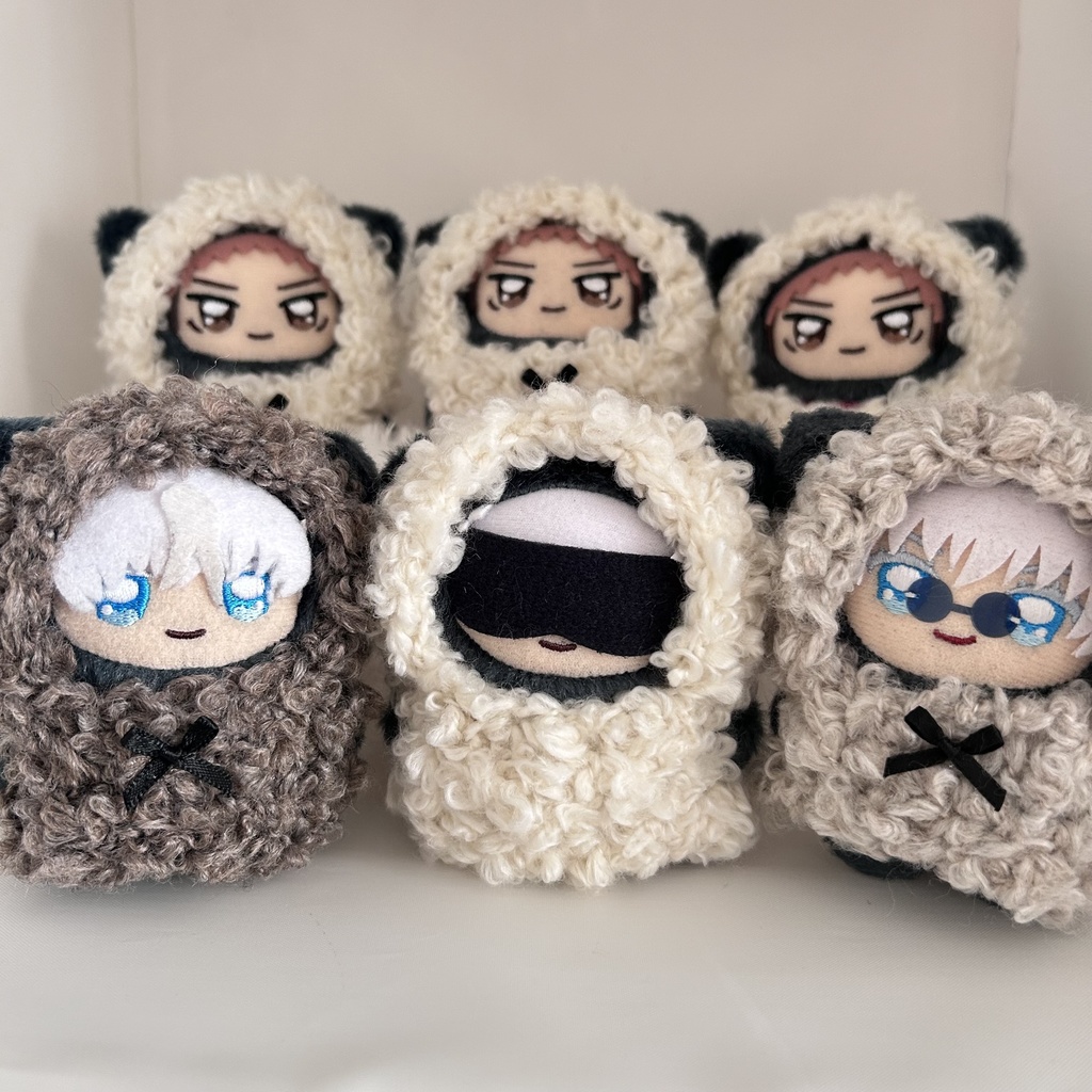 ぬい服 ちみけも マスコット ひつじの着ぐるみ