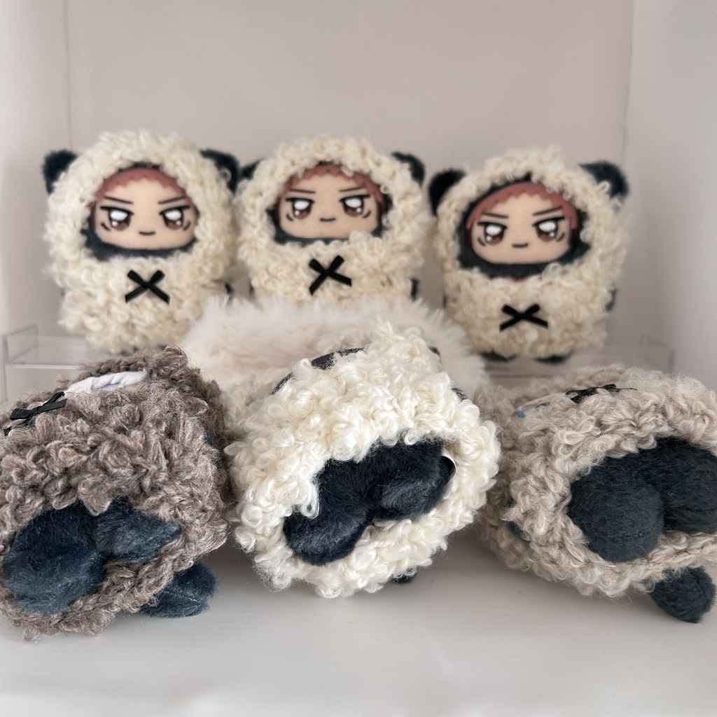 ぬい服 ちみけも マスコット ひつじの着ぐるみ