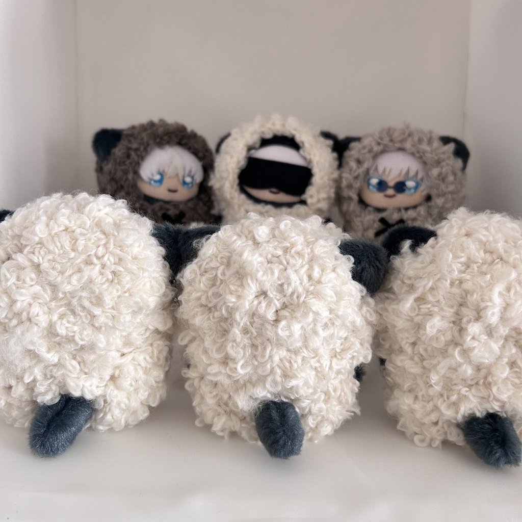 ぬい服 ちみけも マスコット ひつじの着ぐるみ