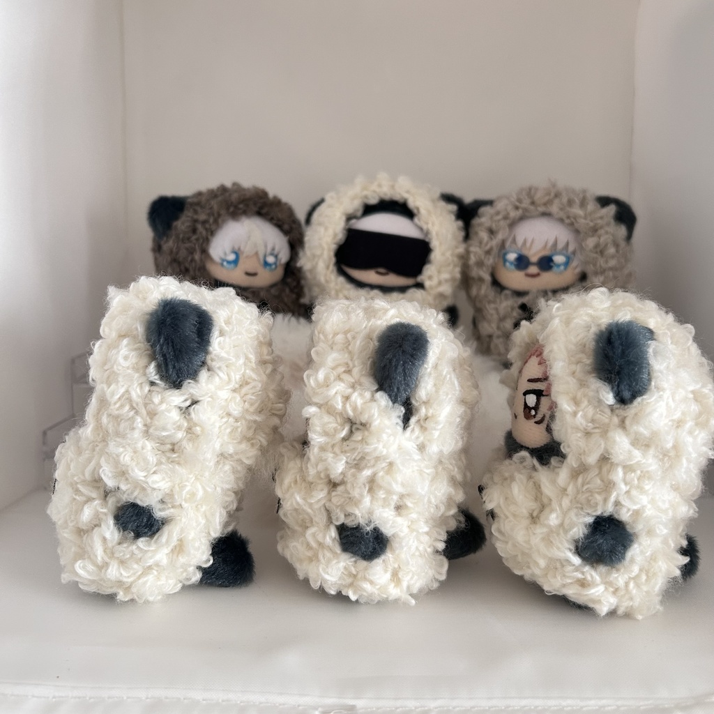 ぬい服 ちみけも マスコット ひつじの着ぐるみ