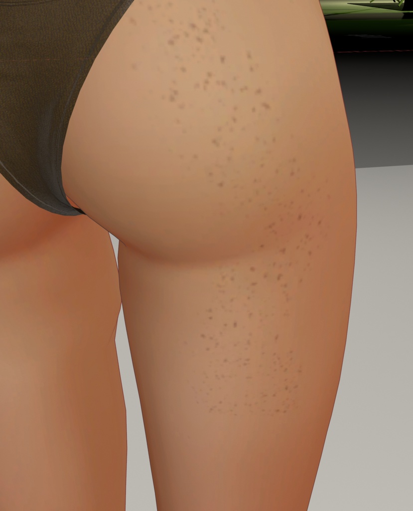 Body freckles for Sharlen