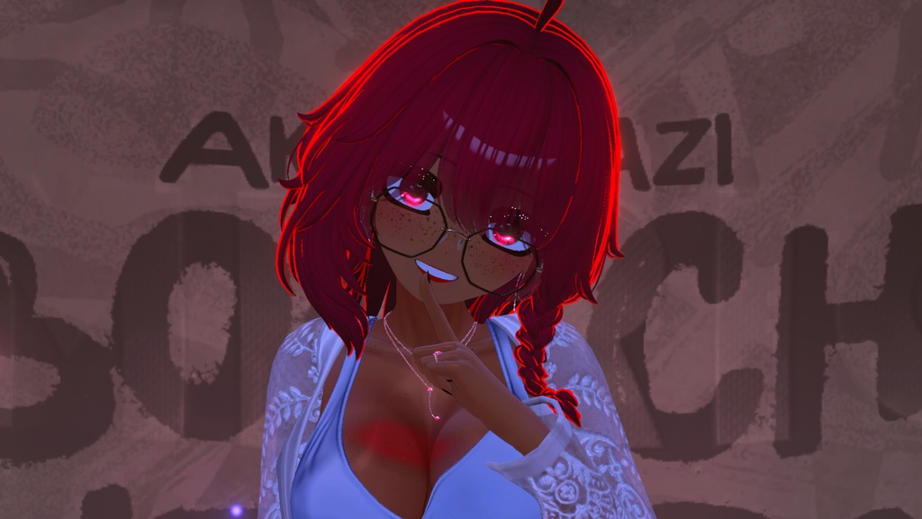 Dark eye makeup for 8 avatars