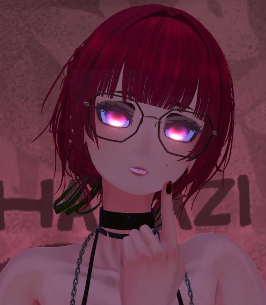 Dark eye makeup for 8 avatars