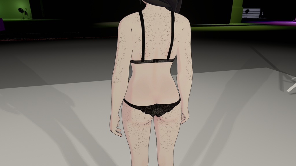 Body freckles for Ms. Benisaki / 紅咲さん
