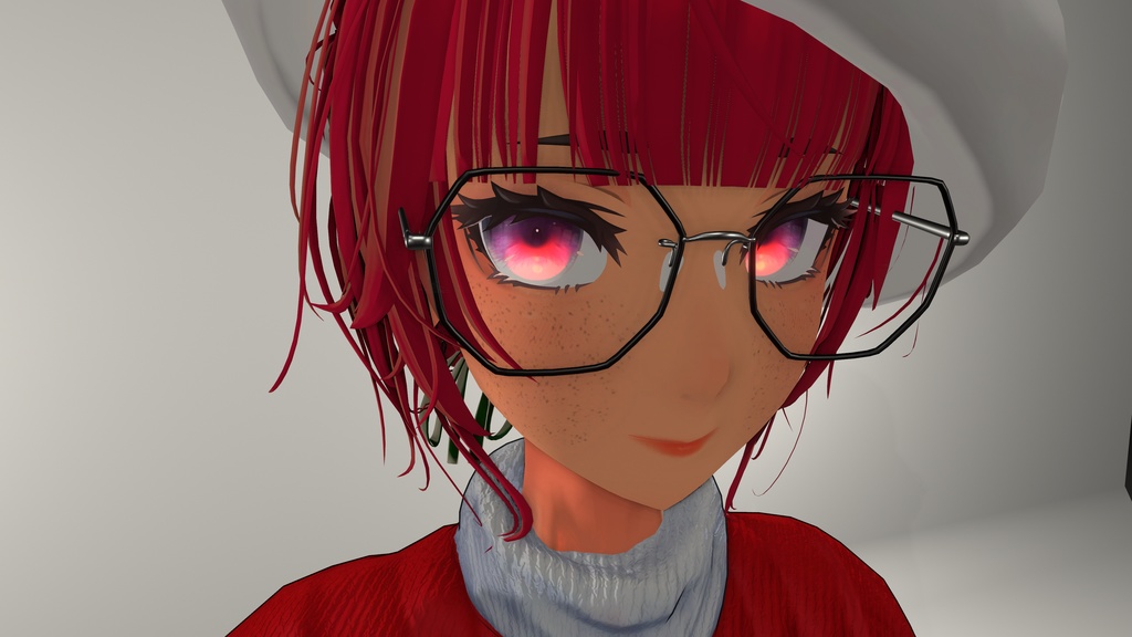 Cheek freckles for 18 avatars