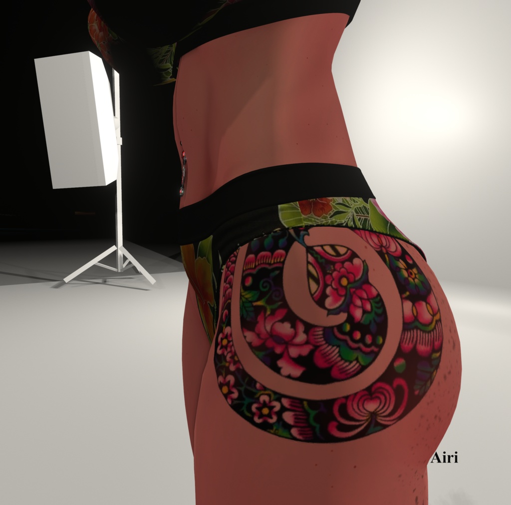 Snake hip tattoo for 13 Avatars