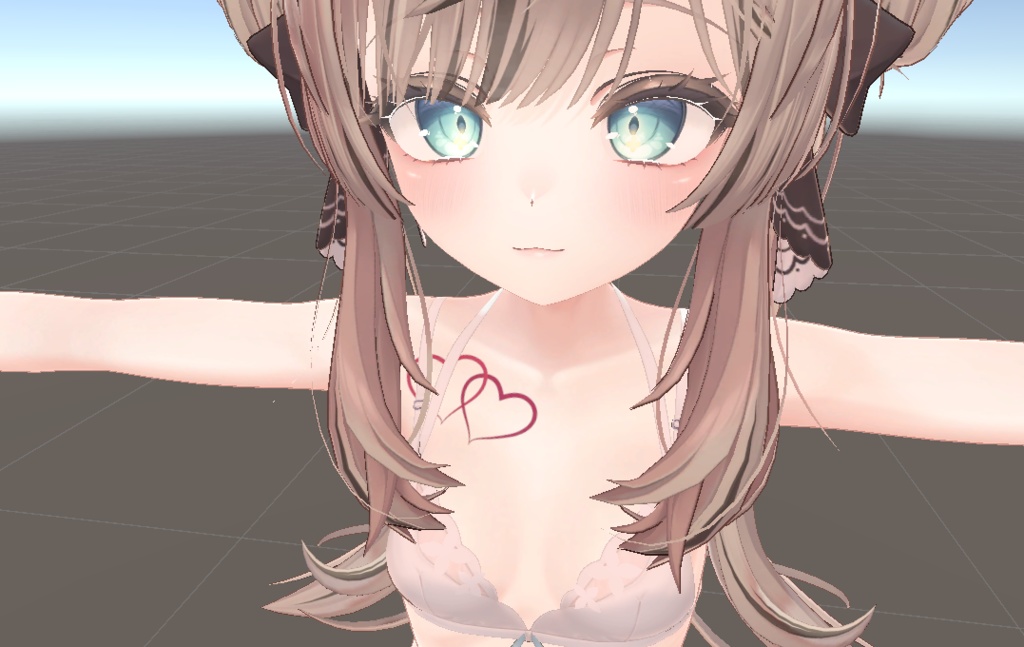 Overlapping hearts collarbone tattoo for 15 avatars