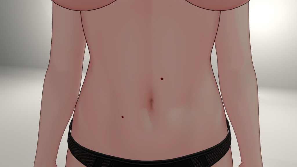 Body beauty marks for Uruki