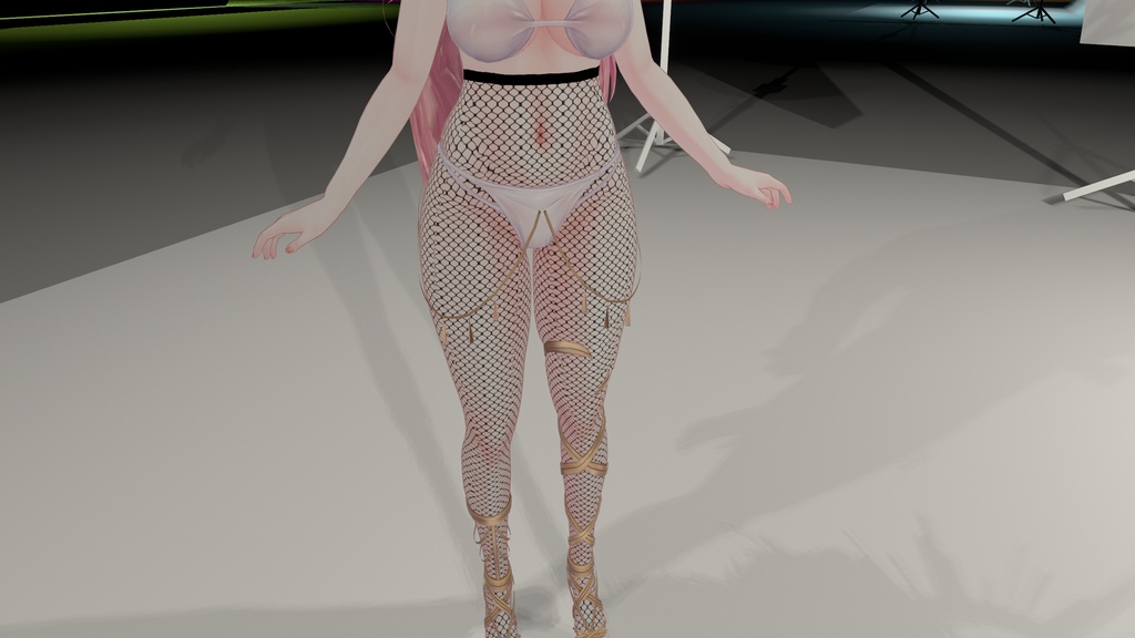 Fishnet leggings for 20 avatars