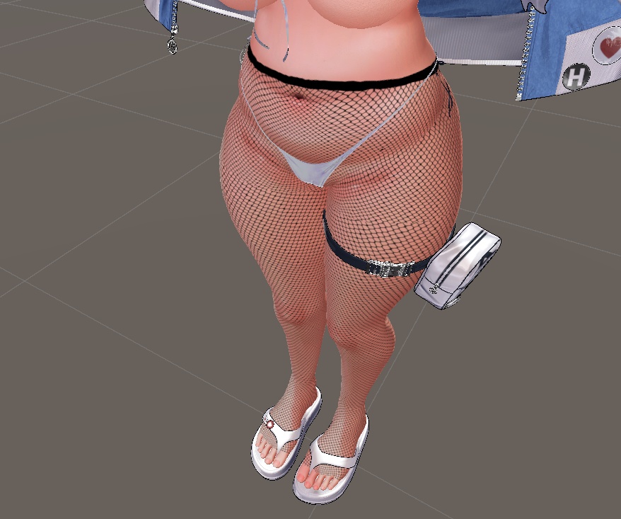 Fishnet leggings for 20 avatars