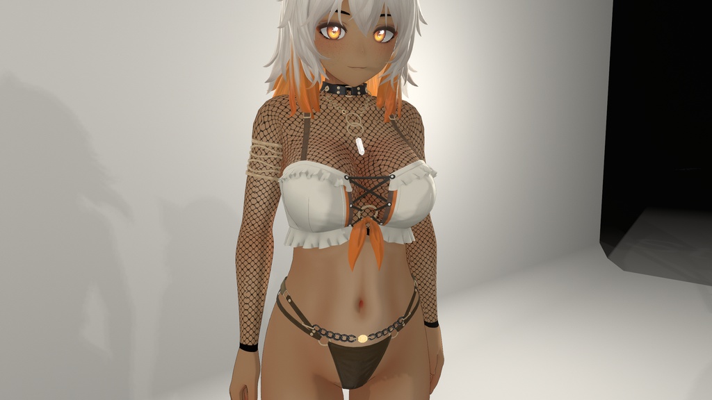 Fishnet croptop for 20 avatars