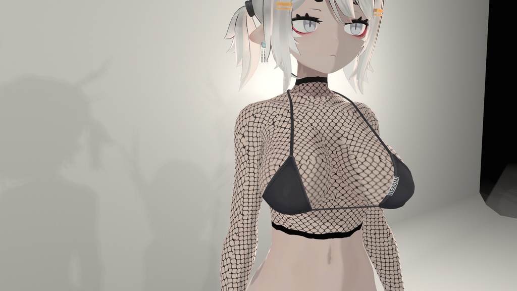 Fishnet croptop for 20 avatars