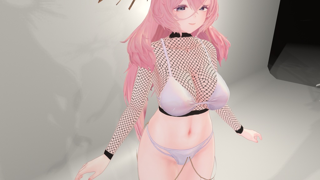 Fishnet croptop for 20 avatars