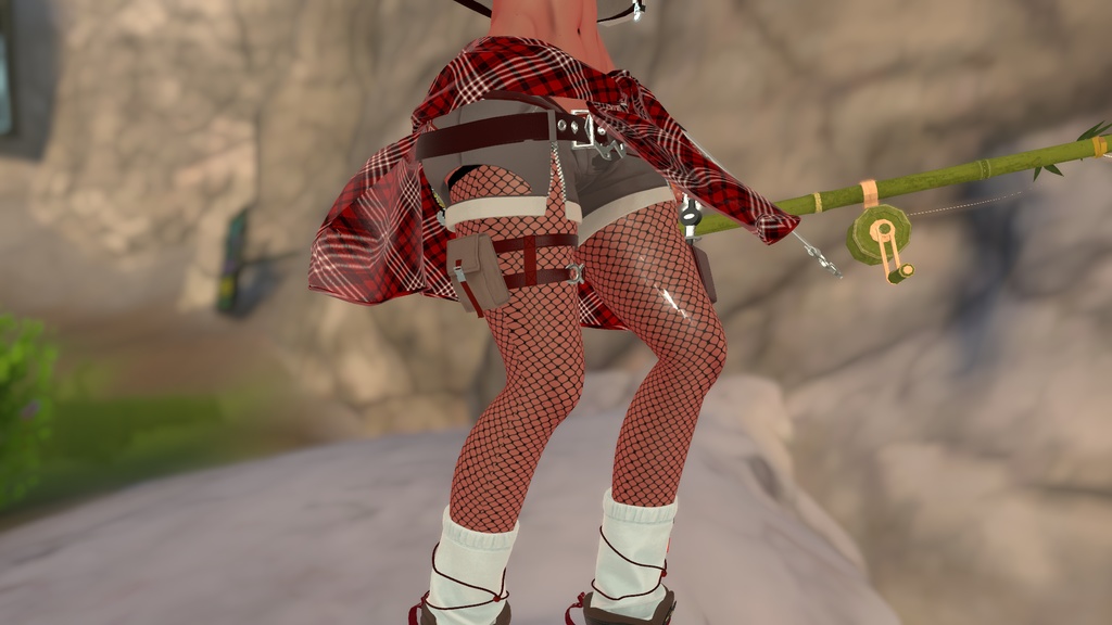 Footless fishnet leggings for 20 Avatars