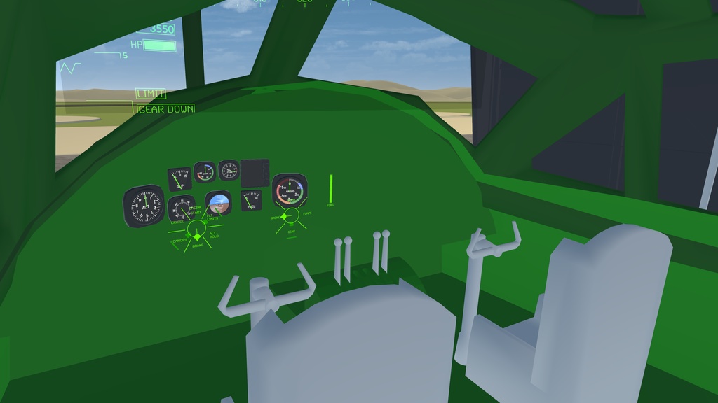 【VRChat想定/SaccFlight 適用済】G4M 一式陸上攻撃機