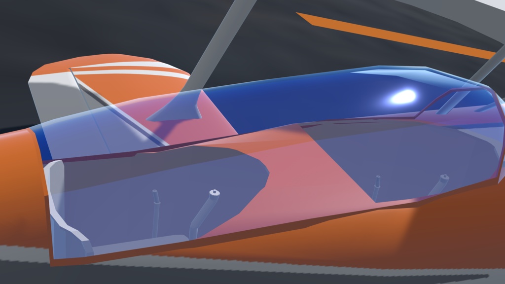 【VRChat想定/SaccFlight 適用済】Pitts S-2B