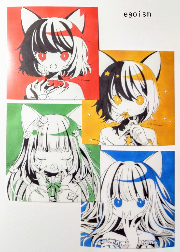 ポストカード『猫』