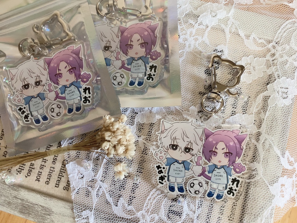 なぎれおにゃんにゃんアクキー