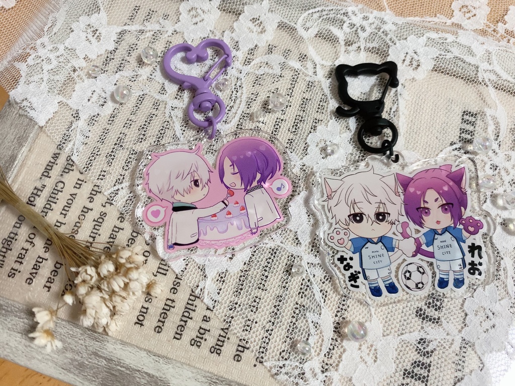 玲王誕&にゃんにゃんアクキー