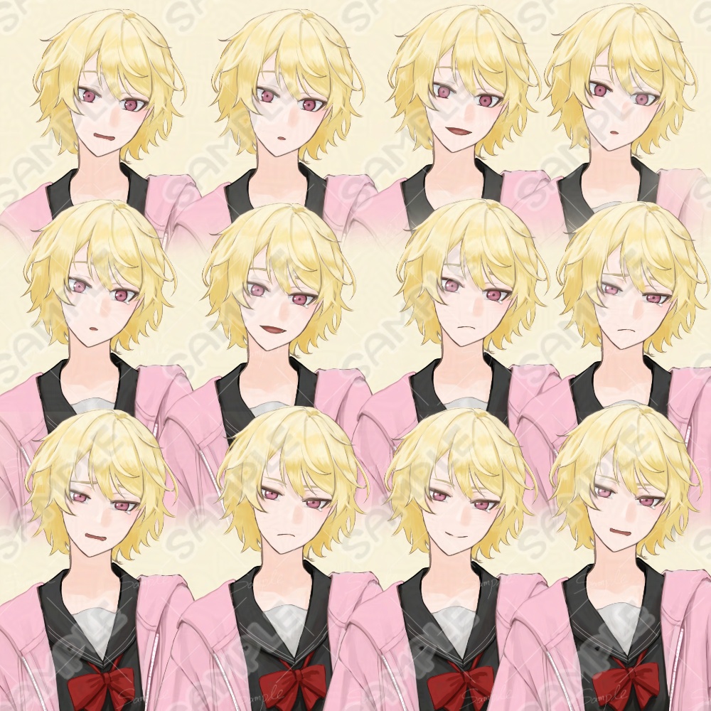 【表情差分28種】立ち絵_05【商用利用可能!】