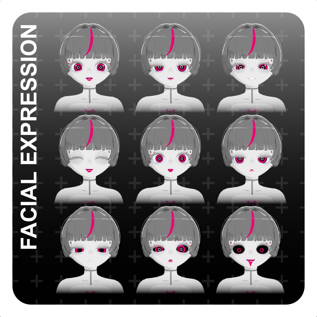 オリジナル3Dモデル「Leuko(ルーコ)」