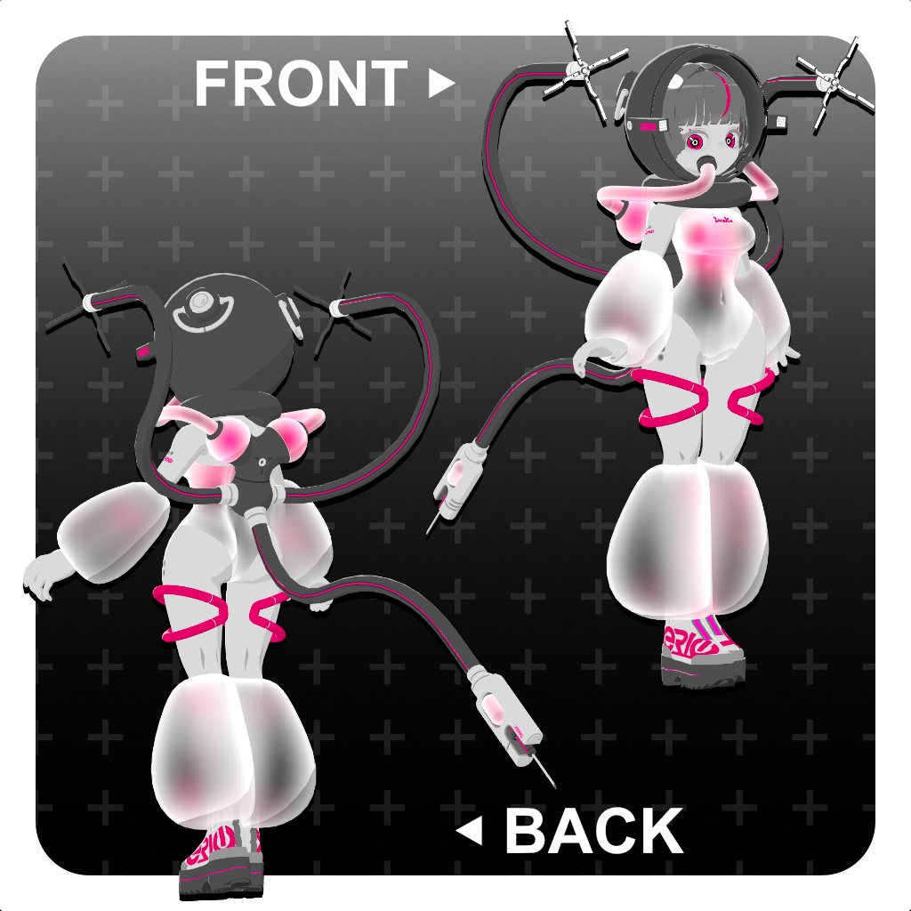 オリジナル3Dモデル「Leuko(ルーコ)」