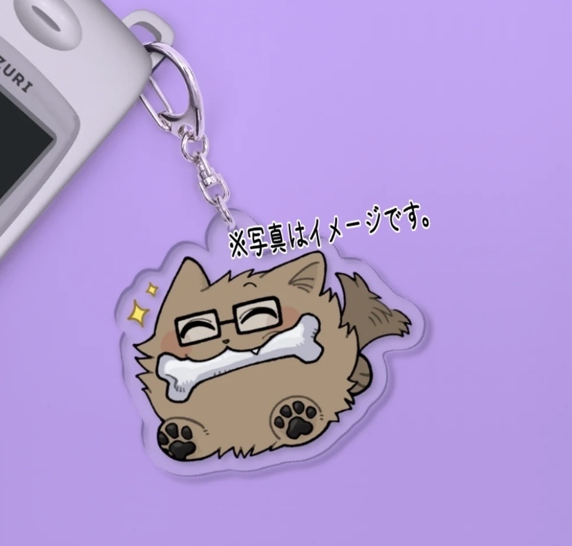 【Ranfren 非公式】ポメダルアクキー