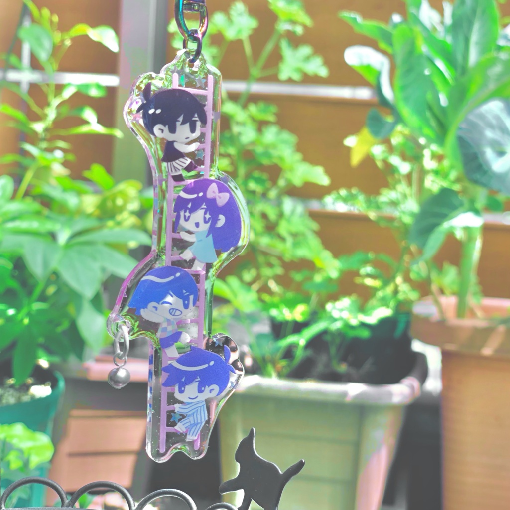 ハシゴ アクリルキーホルダー