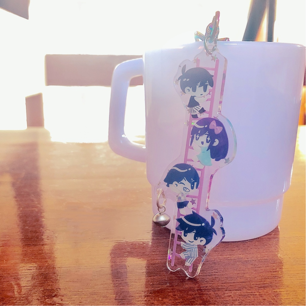 ハシゴ アクリルキーホルダー