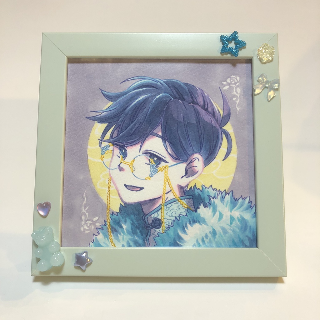 額入り真四角原画