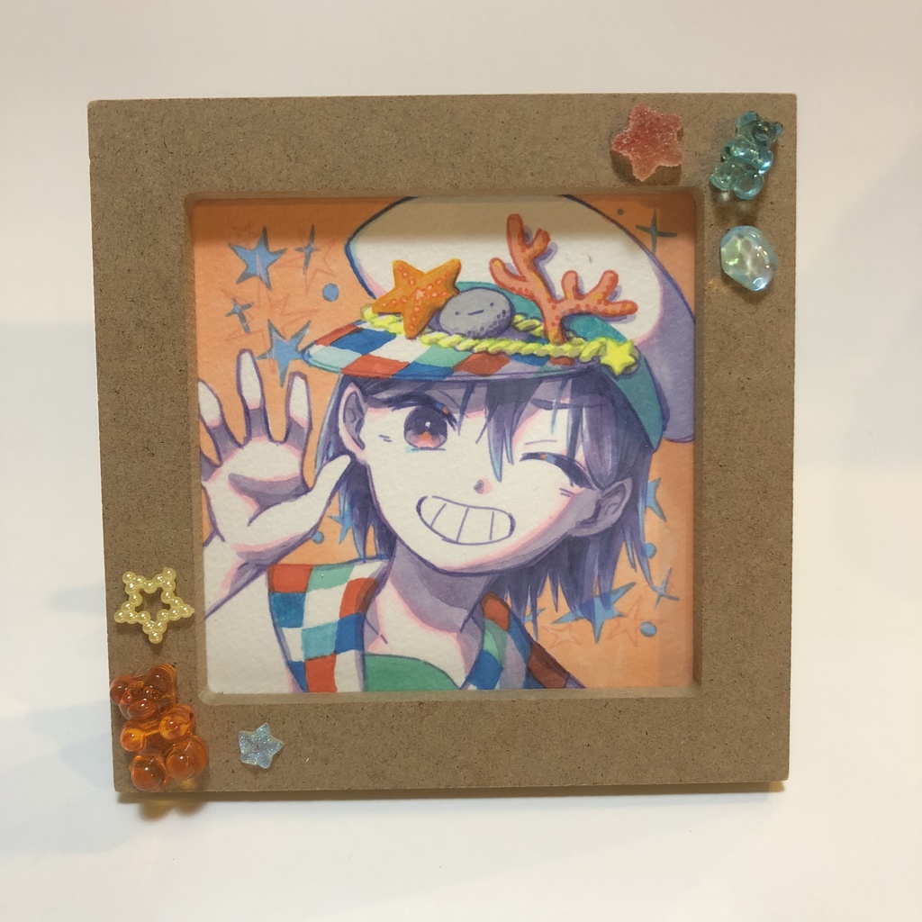 額入り真四角原画