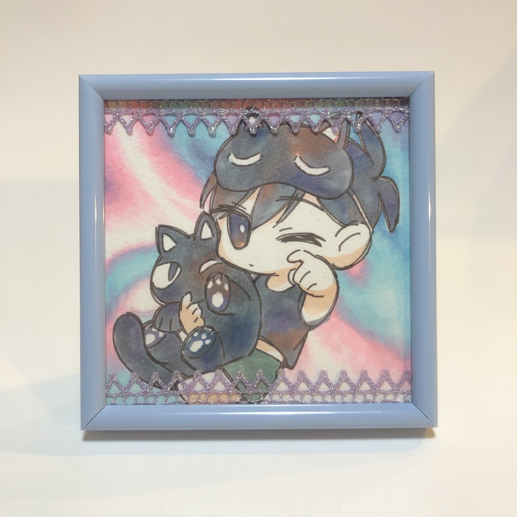 額入り真四角原画