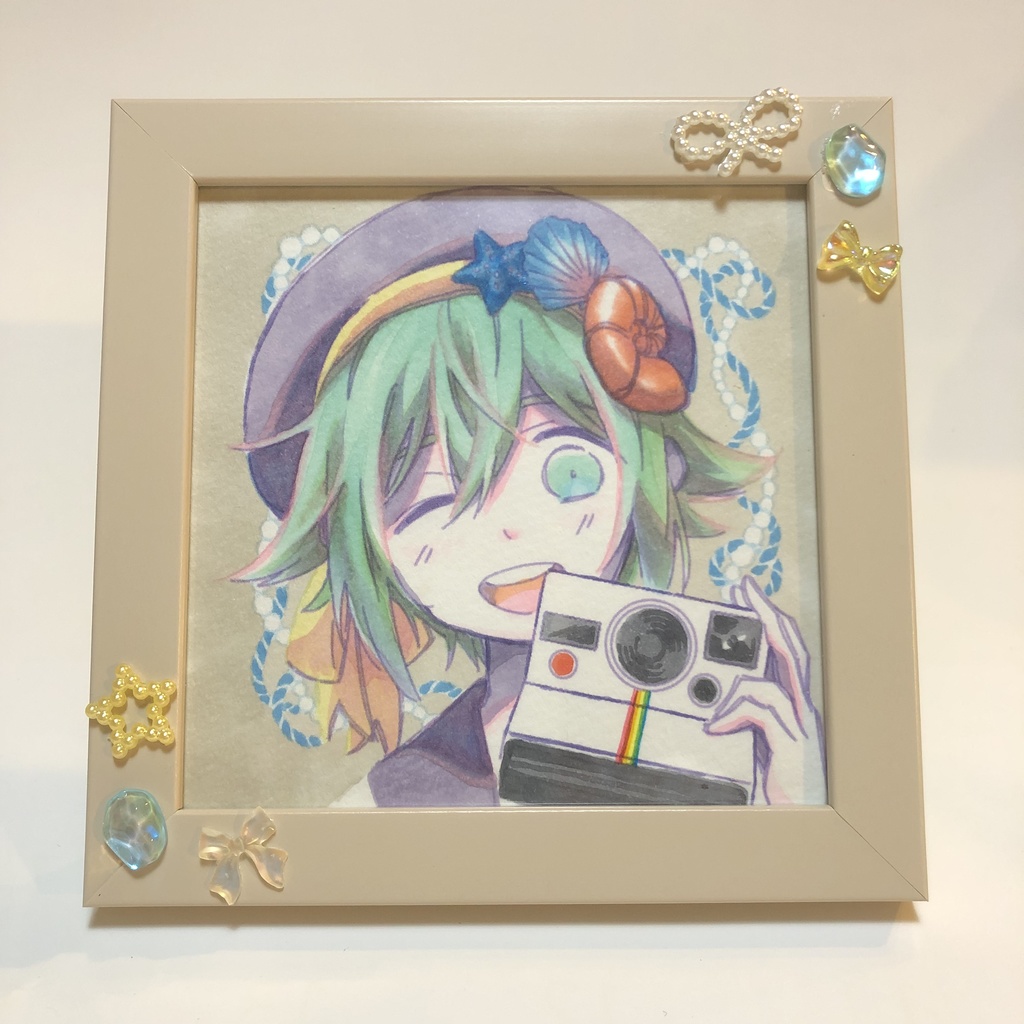 額入り真四角原画