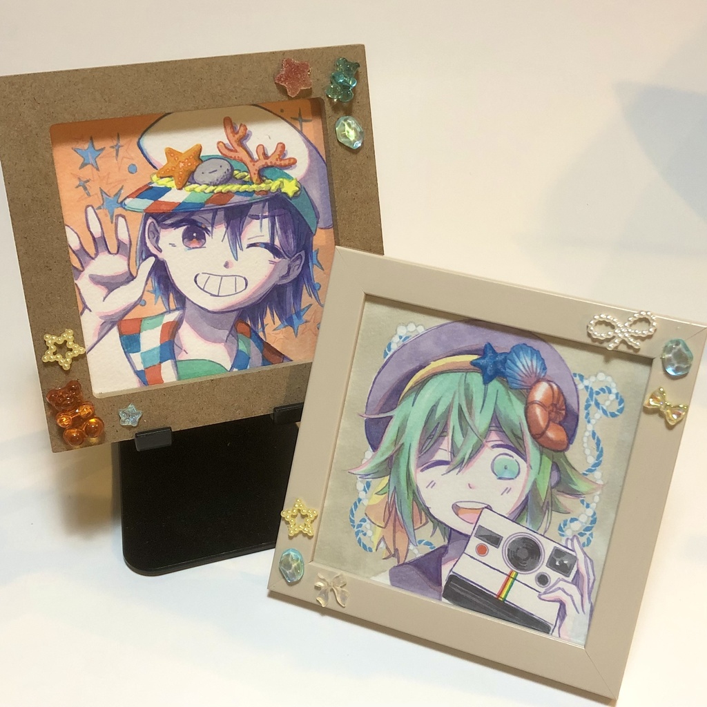 額入り真四角原画