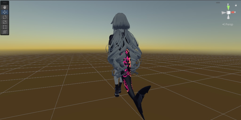 【無料】【ルルネ用】TailTattoo【VRChat】