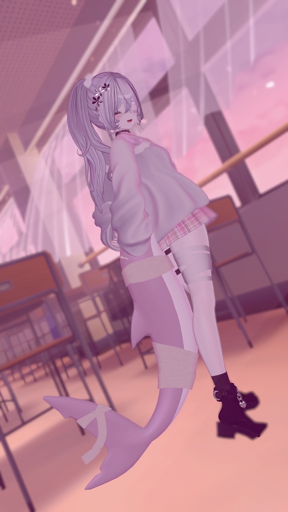 【ルルネ用】BandageTail【VRChat】