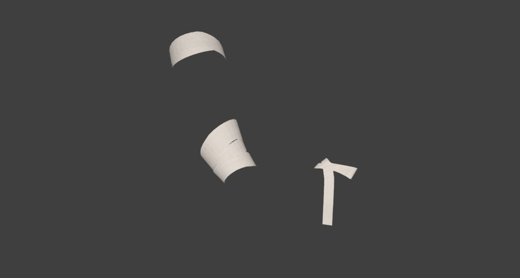 【ルルネ用】BandageTail【VRChat】