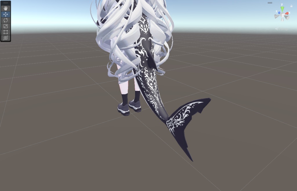 【無料】【ルルネ用】TailTattoo2【VRChat】