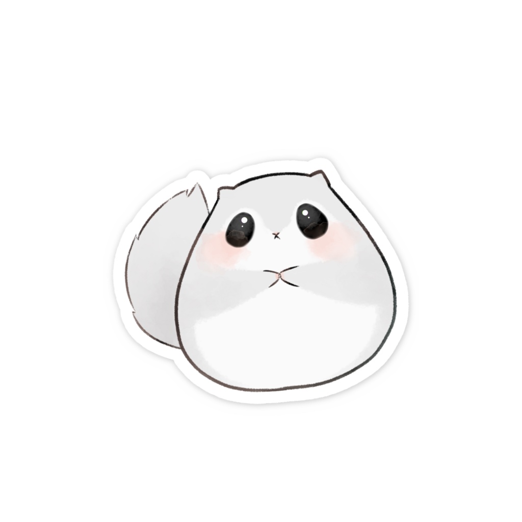 エゾモモンガのももちゅい☆スマホステッカー
