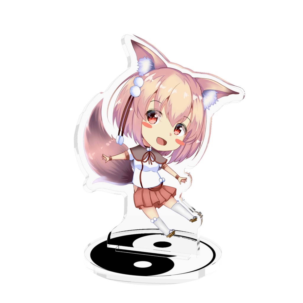 きつねちゃんアクリルフィギュア