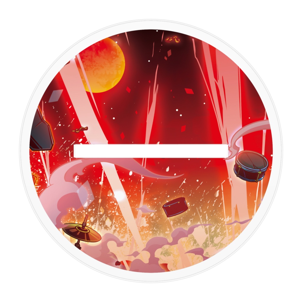 【ドラム型Vsinger鼓拍】立ち絵_オリ曲03「シャウラ!!」