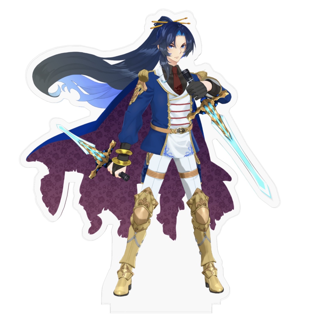 【ドラム型Vsinger鼓拍】立ち絵_オリ曲09「誓戦 -The Heart-」