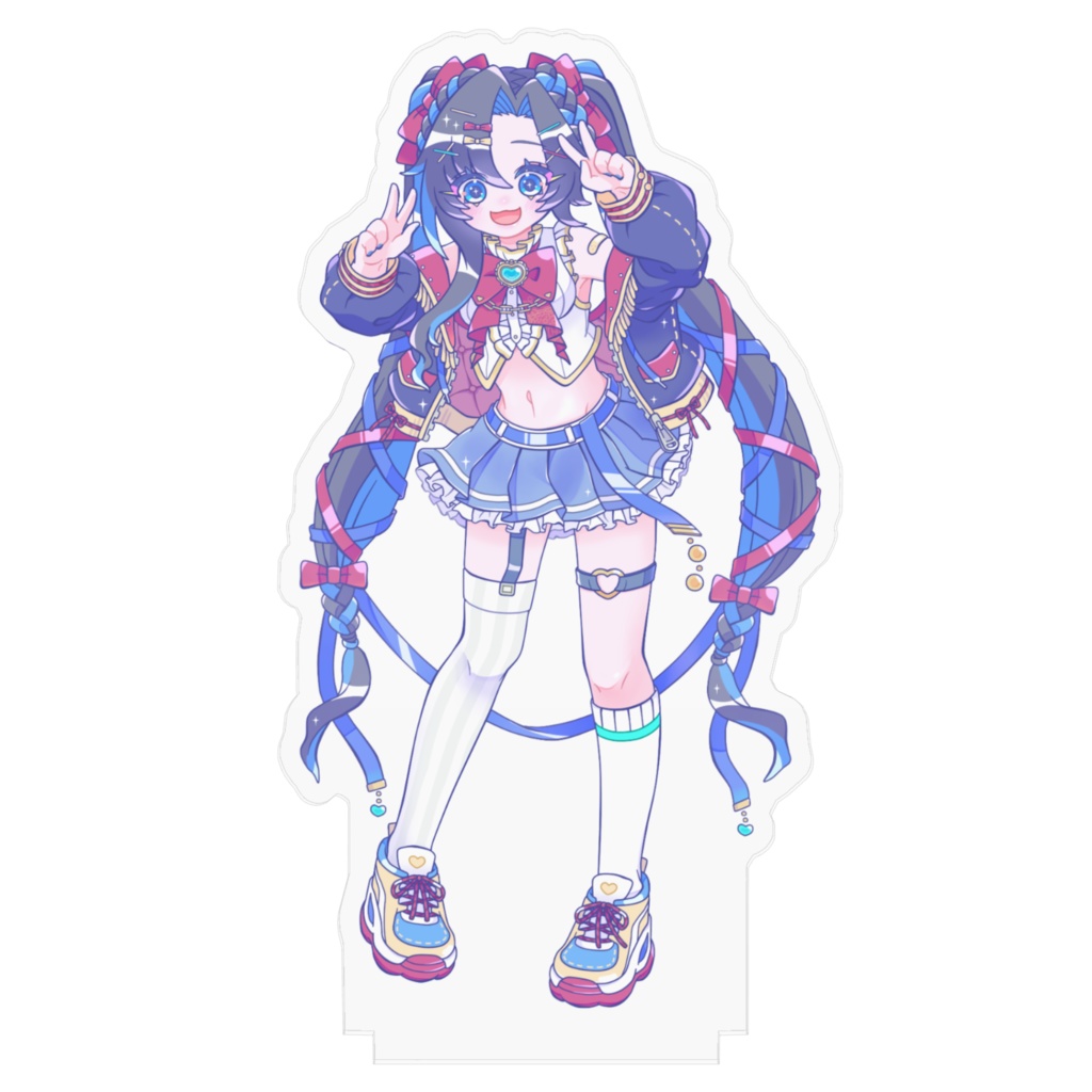 【ドラム型Vsinger鼓拍】立ち絵_オリ曲11「チョロ恋EXPLO-じゃん!」