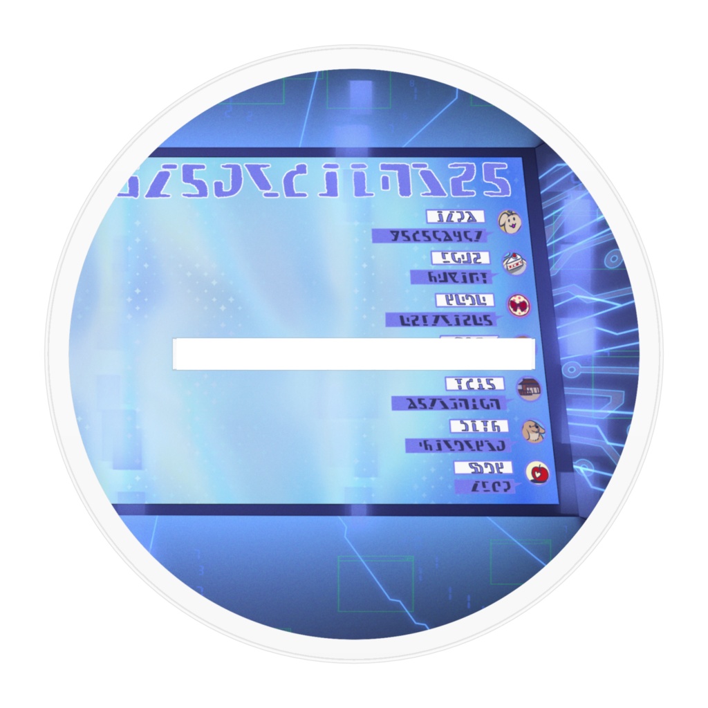 【ドラム型Vsinger鼓拍】立ち絵_オリ曲16「ボクナンバン」