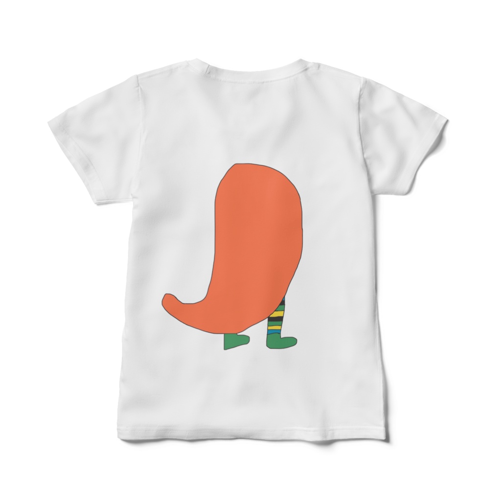 【ドラム型Vsinger鼓拍】Tシャツ「すだこさん」(レディース)