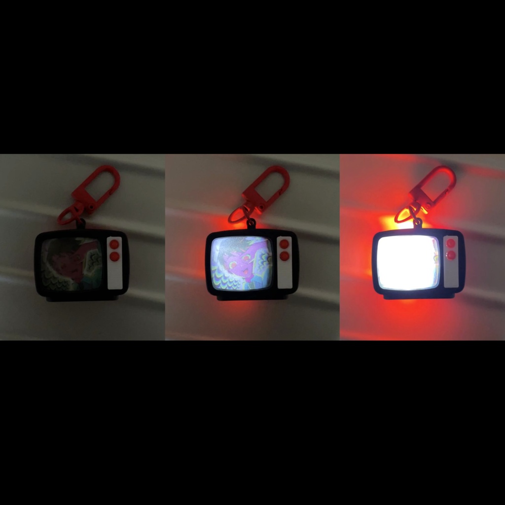 汐留くんTV型キーホルダー