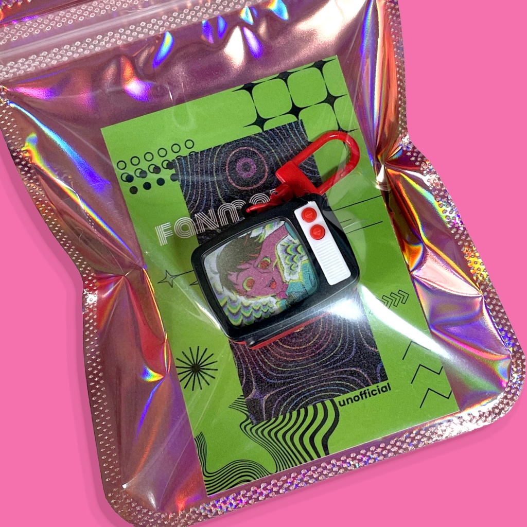 汐留くんTV型キーホルダー