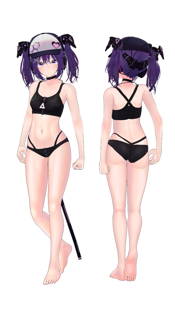 【CyberCat専用】肌・眼テクスチャ素材/CyberCat Eye SkinTexture